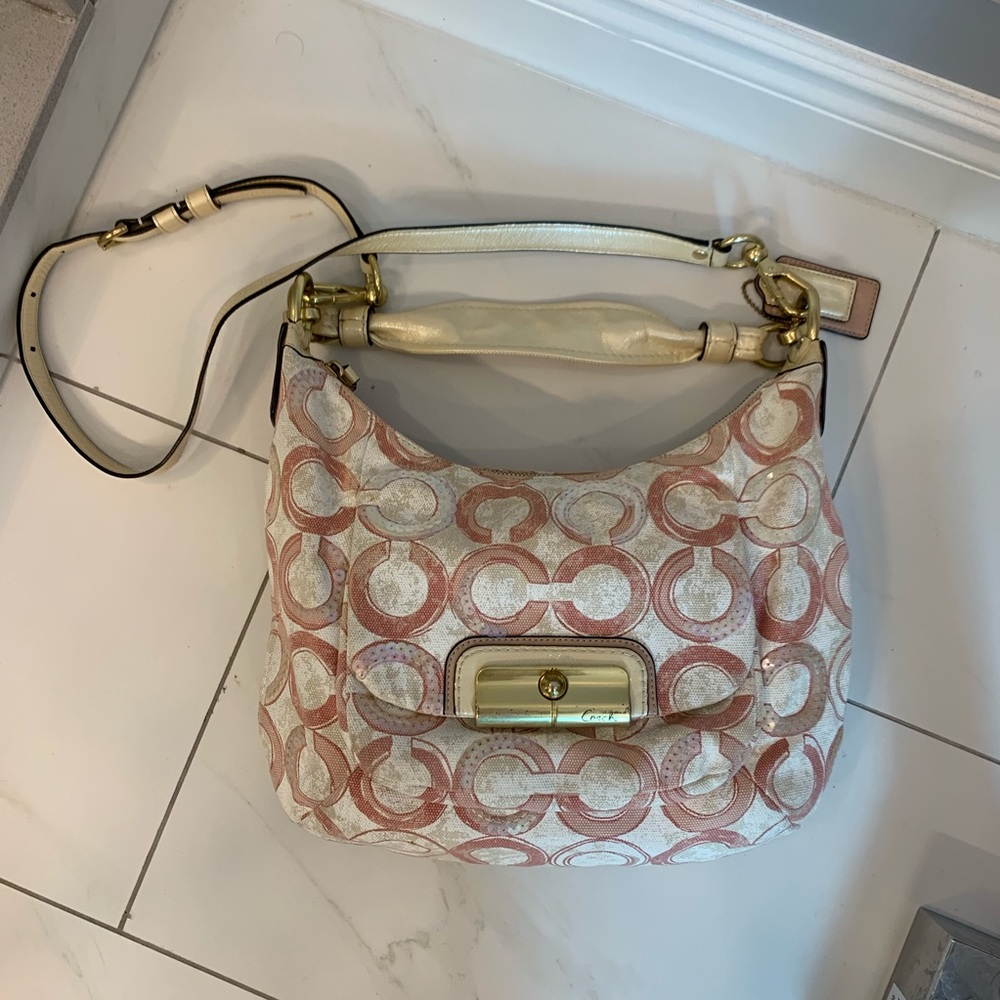 Coach cross body bag